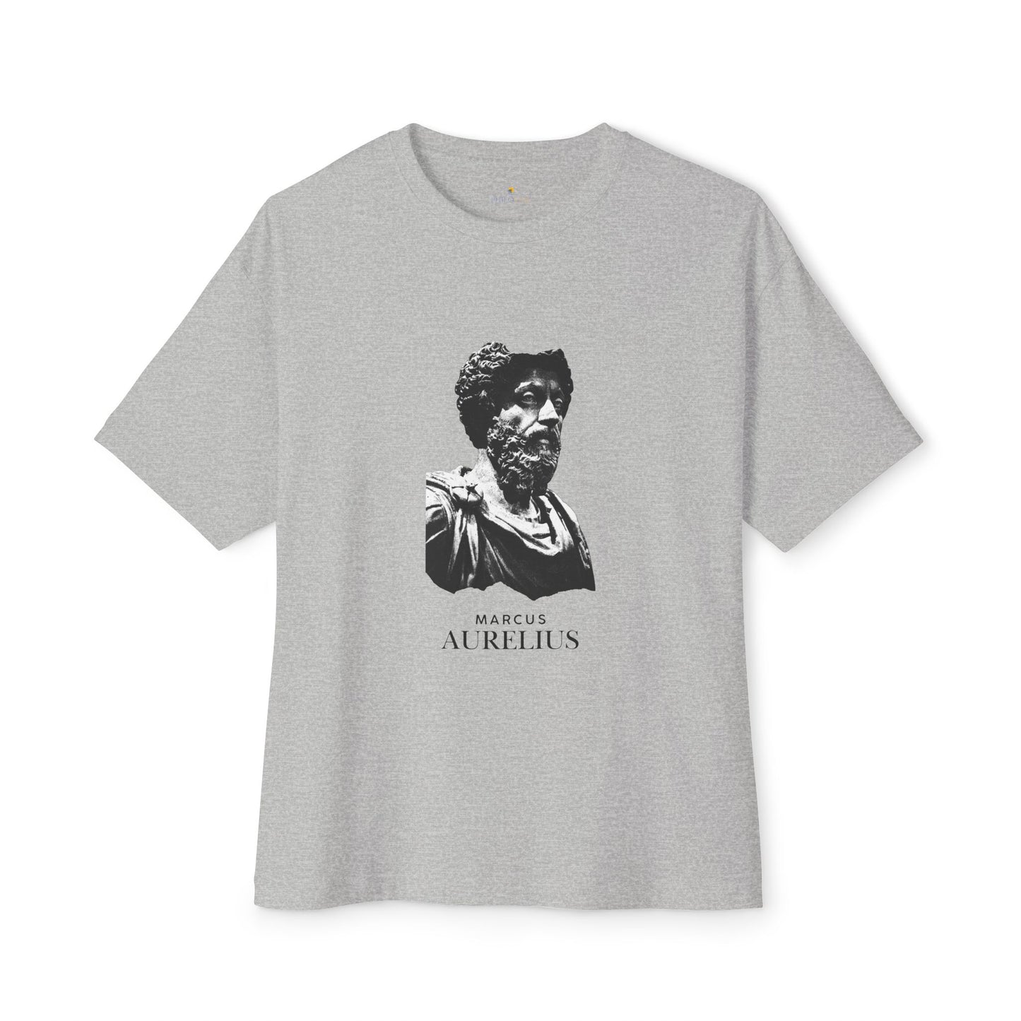Marcus Aurelius Bust Tee — Stoic Philosophy Graphic Shirt