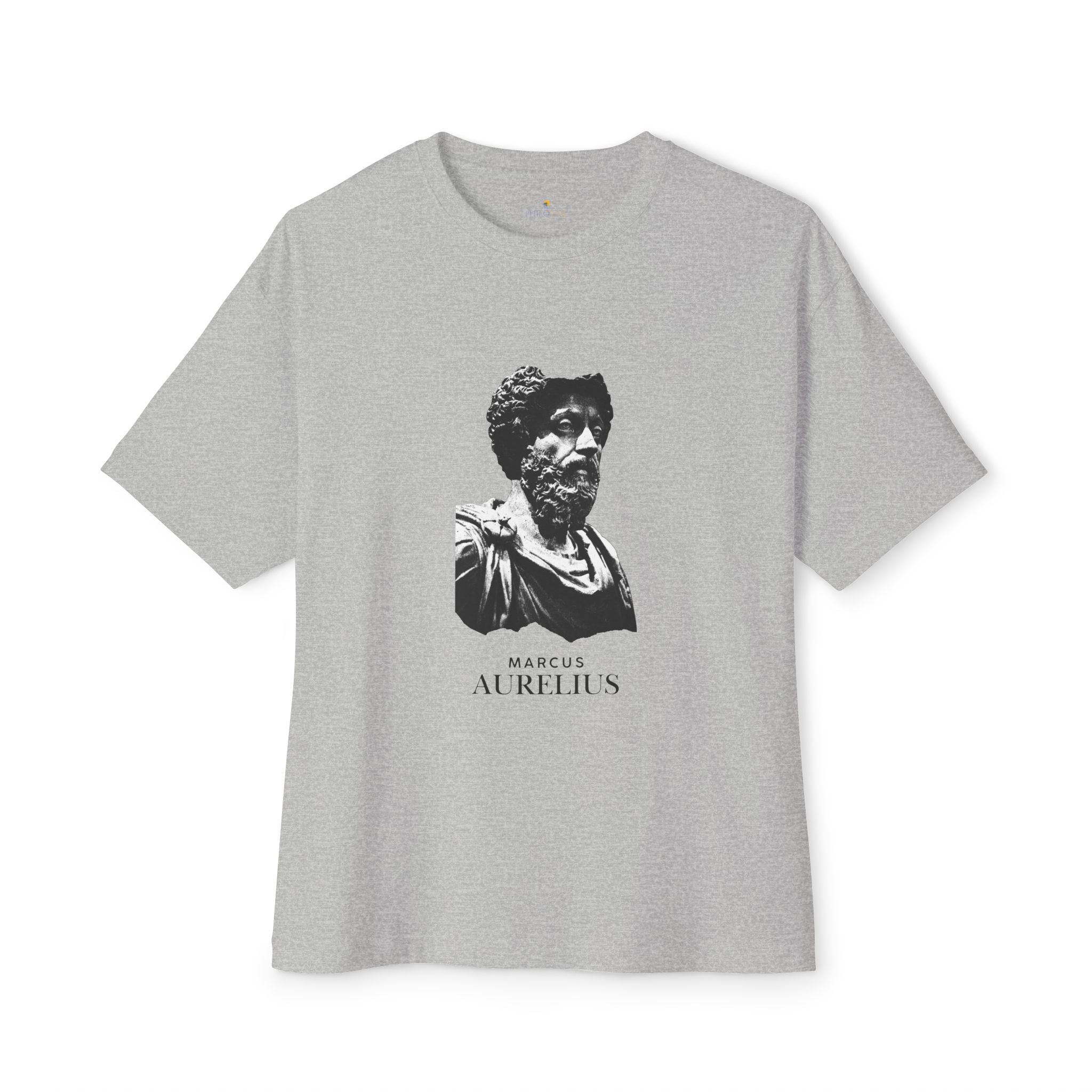 Marcus Aurelius Bust Tee — Stoic Philosophy Graphic Shirt