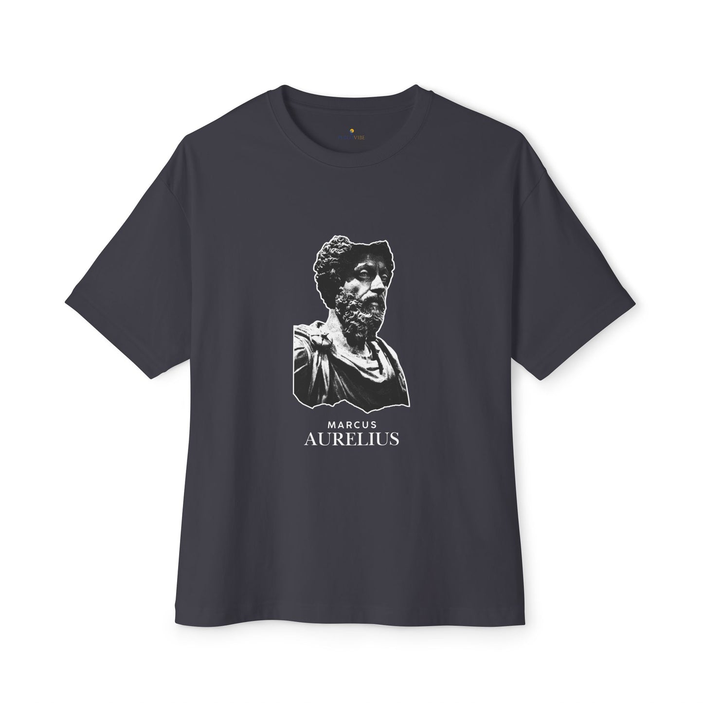 Marcus Aurelius Bust Tee — Stoic Philosophy Graphic Shirt