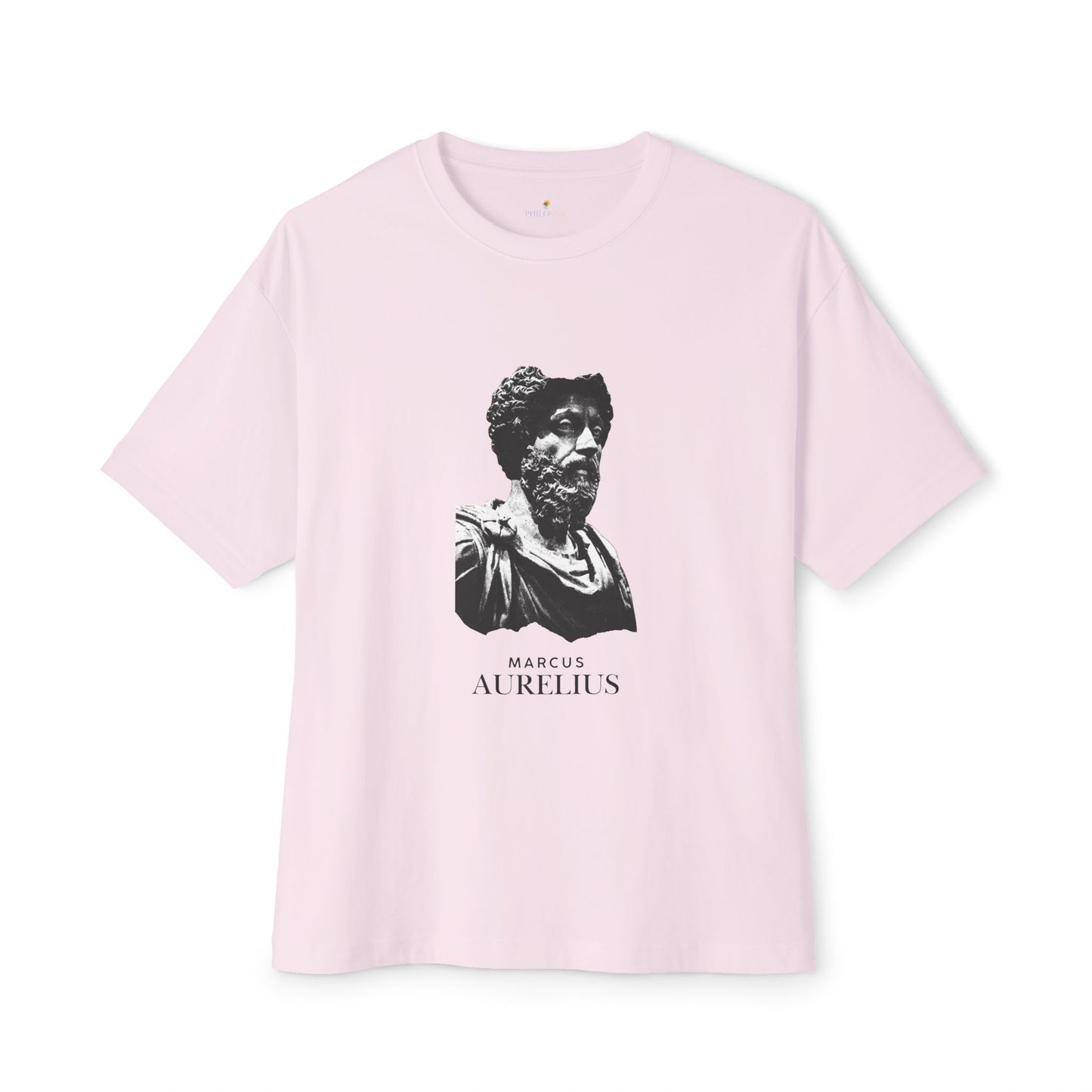 Marcus Aurelius Bust Tee — Stoic Philosophy Graphic Shirt