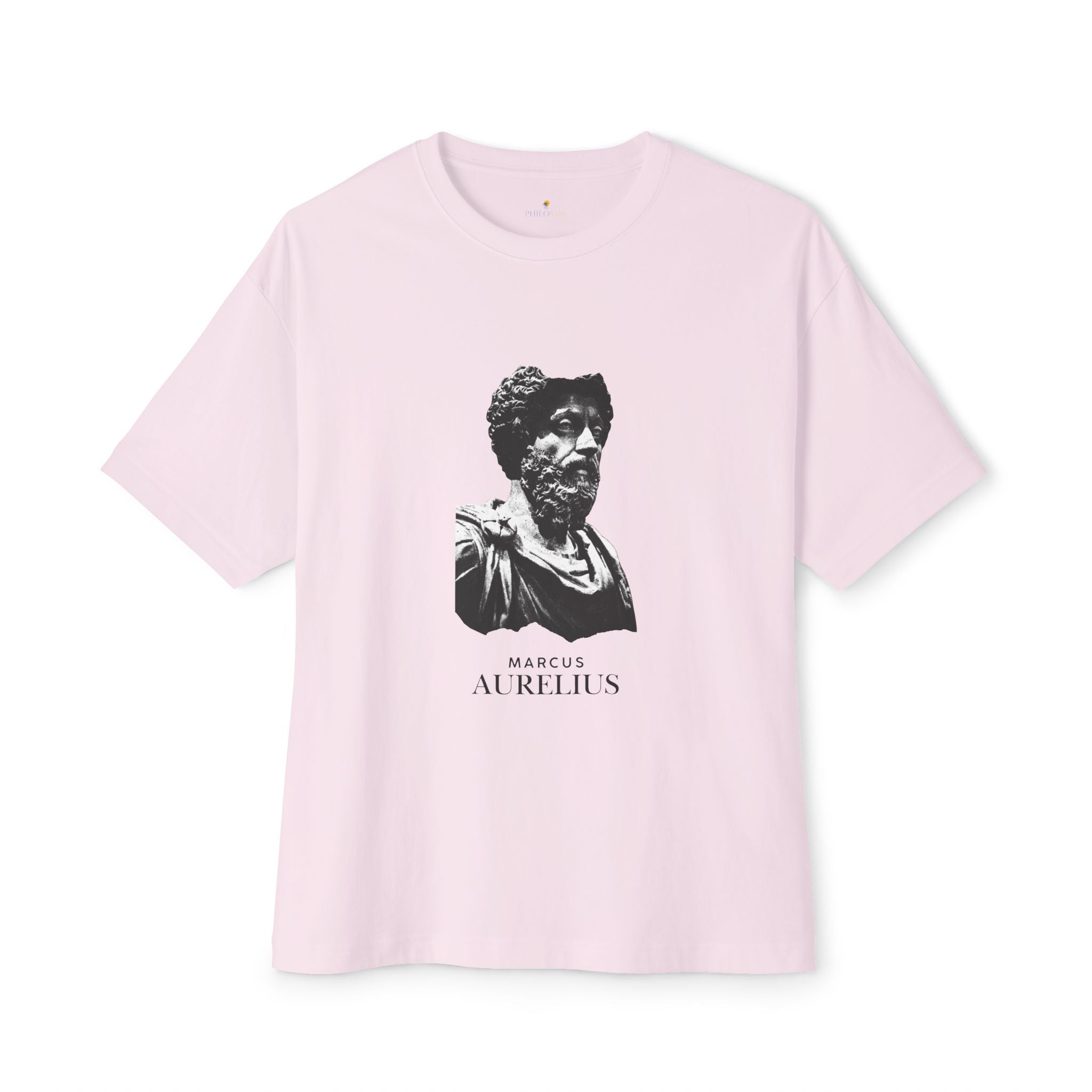 Marcus Aurelius Bust Tee — Stoic Philosophy Graphic Shirt