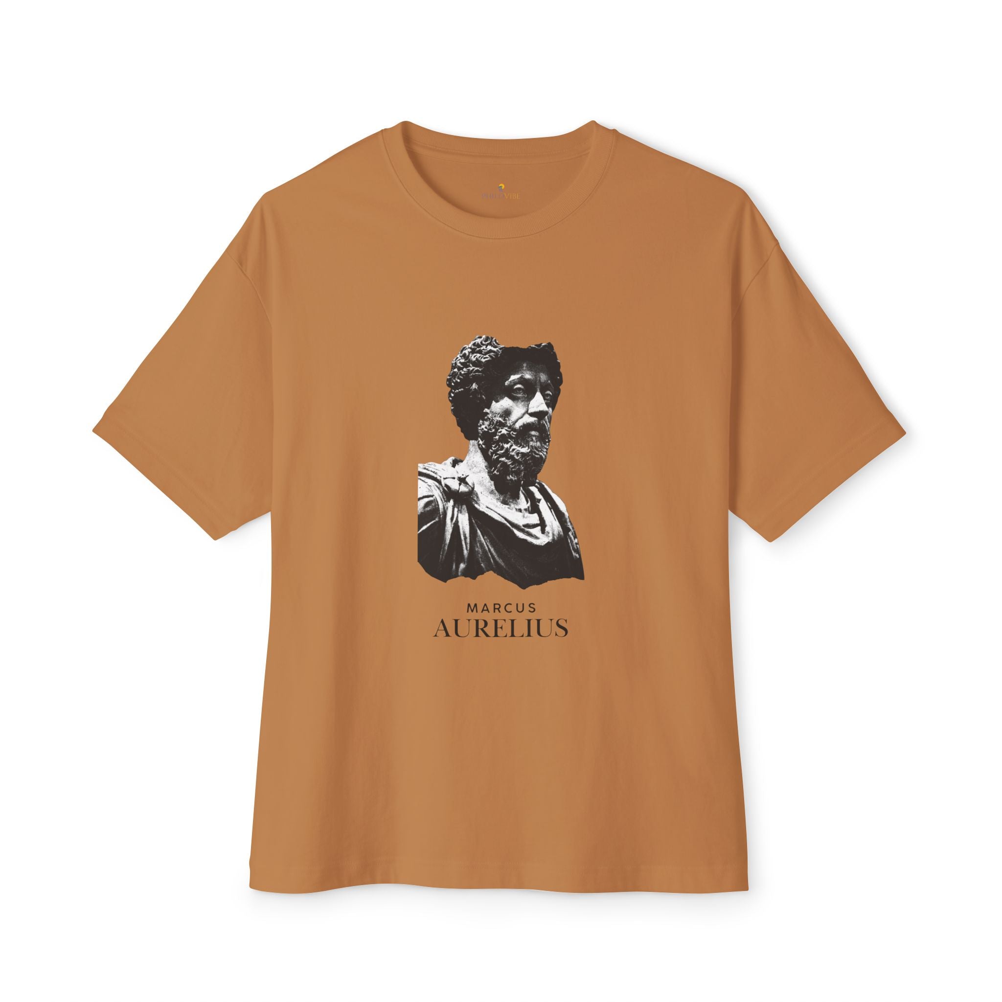 Marcus Aurelius Bust Tee — Stoic Philosophy Graphic Shirt